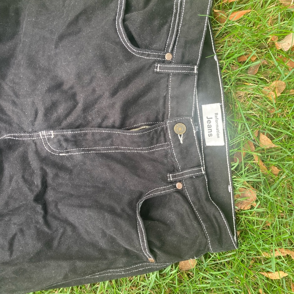 Reformation cowboy jeans